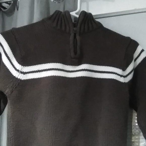 Old Navy throw over sweater with neck zipper cardigan. - Picture 2 of 7